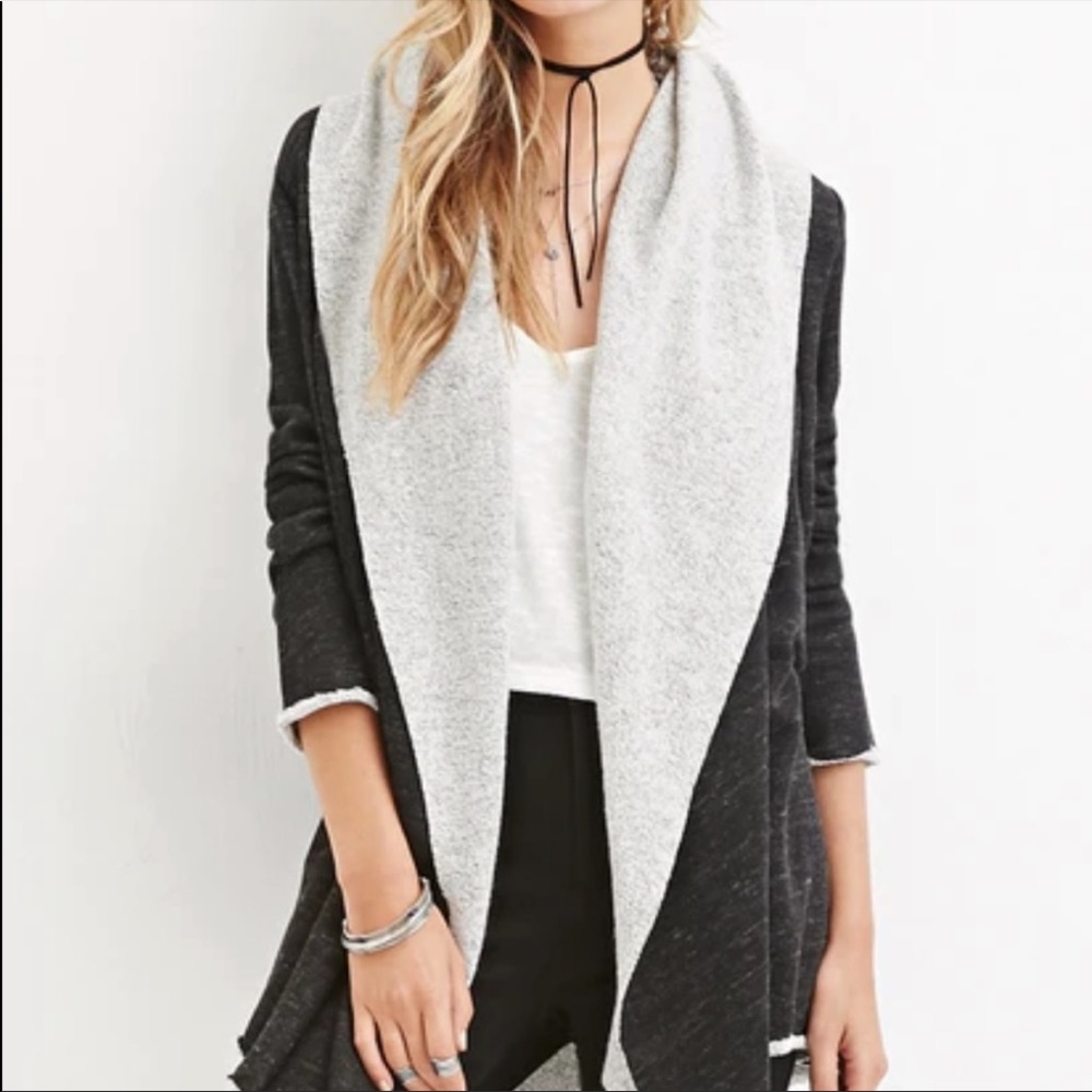 Charcoal gray sweater from Forever 21